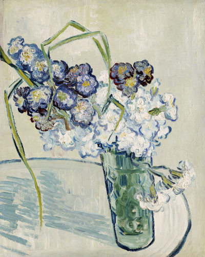 Still Life, Vase Of Carnations, 1890 - Van Gogh Painting On Canvas